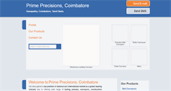 Desktop Screenshot of conveyormanufacturer.in
